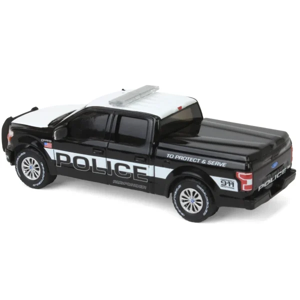 Manufacturer_Greenlight Collectibles Emergency Vehicles<1/64 2018 Ford F-150 Police Responder, To Protect & Serve, Hobby Exclusive