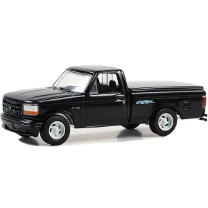 Manufacturer_Greenlight Collectibles Pickup Trucks<1/64 1994 Ford F-150 SVT Lightning with Tonneau Bed Cover, Black, Hobby Exclusive