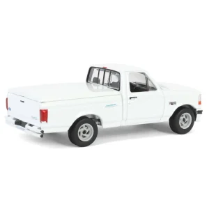 Manufacturer_Greenlight Collectibles Pickup Trucks<1/64 1994 Ford F-150 SVT Lightning with Tonneau Bed Cover, White, Hobby Exclusive