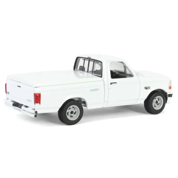 Manufacturer_Greenlight Collectibles Pickup Trucks<1/64 1994 Ford F-150 SVT Lightning with Tonneau Bed Cover, White, Hobby Exclusive