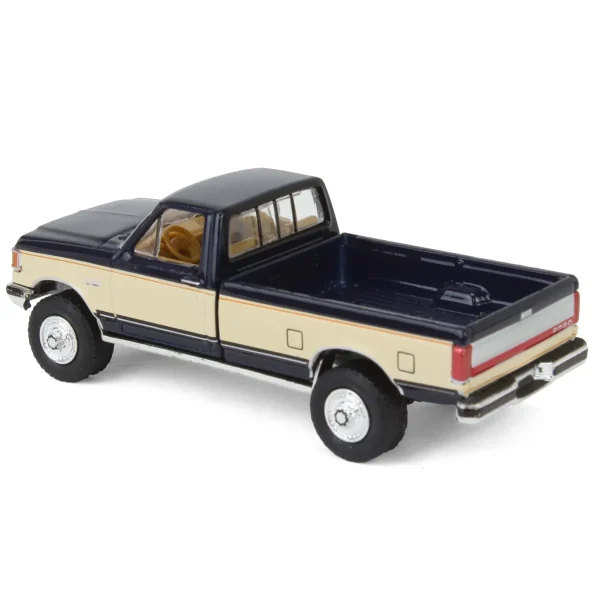 Manufacturer_Greenlight Collectibles Cars & Suvs | Pickup Trucks<1/64 1991 Ford F-150 XLT Lariat with Camper Shell & Spare Tires, Hobby Shop Series 16