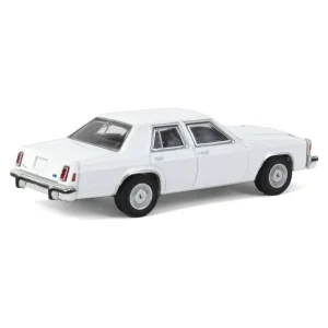 Manufacturer_Greenlight Collectibles Emergency Vehicles<1/64 1980-91 Ford LTD Crown Victoria, Blank White, Hot Pursuit