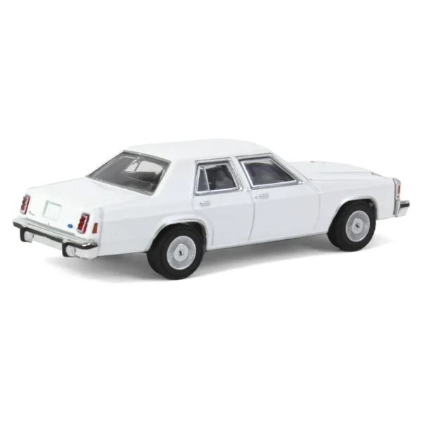 Manufacturer_Greenlight Collectibles Emergency Vehicles<1/64 1980-91 Ford LTD Crown Victoria, Blank White, Hot Pursuit