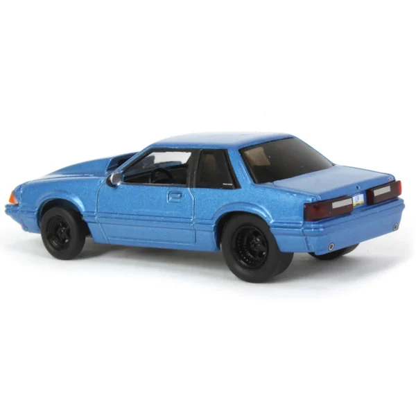 Manufacturer_Greenlight Collectibles Cars & Suvs<1/64 1993 Ford Mustang Blue Drag Car, LP Diecast Exclusive