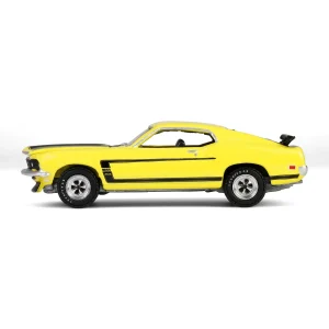 Manufacturer_Greenlight Collectibles Cars & Suvs<1/64 1969 Ford Mustang Boss 302, Scottsdale 2024, Bright Yellow, Barrett-Jackson Series 15