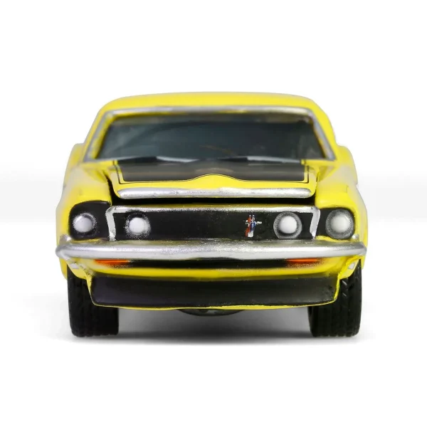 Manufacturer_Greenlight Collectibles Cars & Suvs<1/64 1969 Ford Mustang Boss 302, Scottsdale 2024, Bright Yellow, Barrett-Jackson Series 15