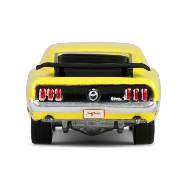 Manufacturer_Greenlight Collectibles Cars & Suvs<1/64 1969 Ford Mustang Boss 302, Scottsdale 2024, Bright Yellow, Barrett-Jackson Series 15