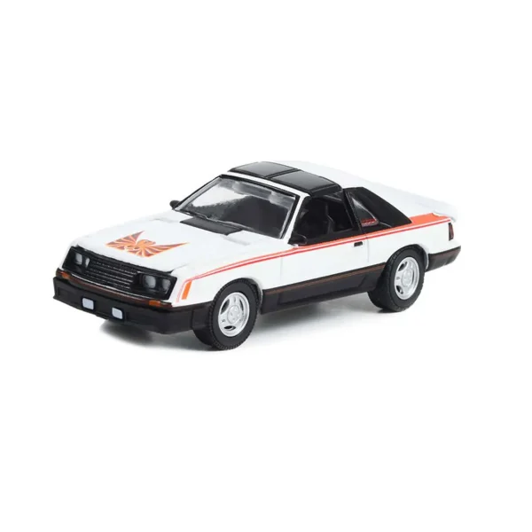 Manufacturer_Greenlight Collectibles Cars & Suvs<1/64 1981 Ford Mustang Cobra, Polar White, Muscle Series 27