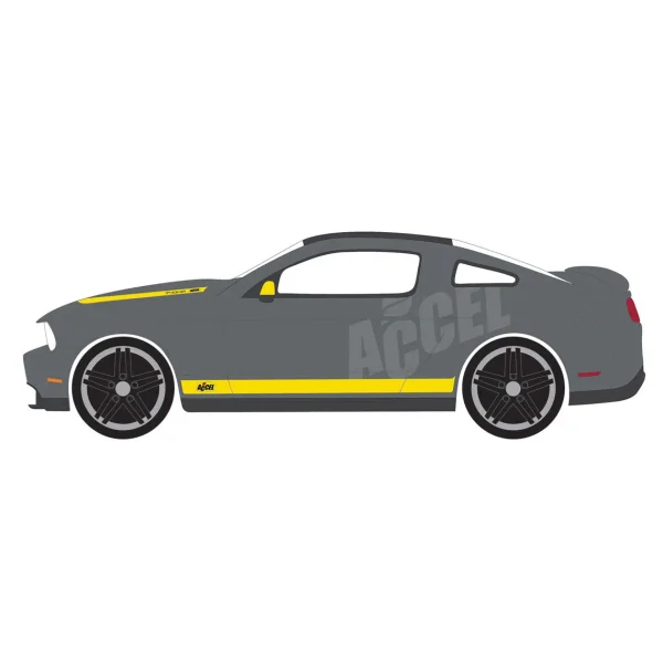 Manufacturer_Greenlight Collectibles Cars & Suvs<1/64 2011 Ford Mustang, Holley / Accel Ignition, Running on Empty Series 17