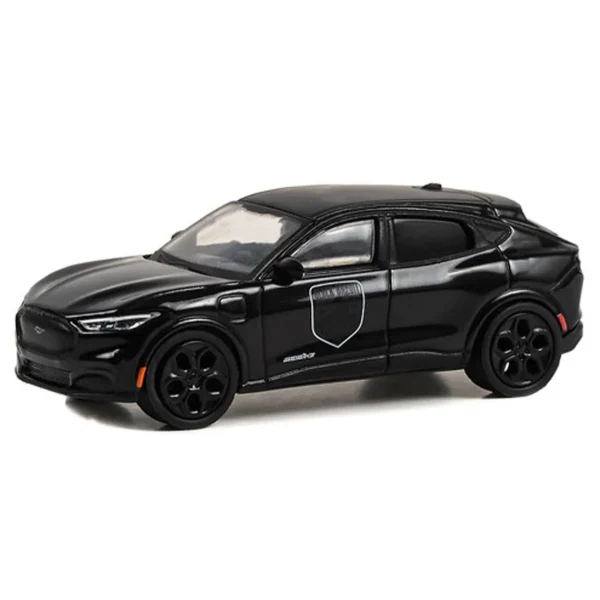 Manufacturer_Greenlight Collectibles Cars & Suvs<1/64 2023 Ford Mustang Mach-E GT, Black Bandit Series 28