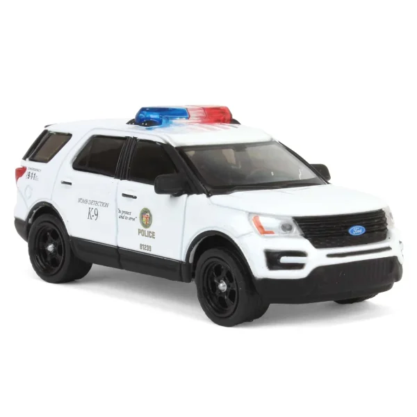 Manufacturer_Greenlight Collectibles Cars & Suvs | Emergency Vehicles<1/64 2017 Ford Police Interceptor Utility, LAPD Bomb Detection K-9 Section, Hobby Exclusive