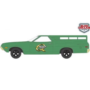 Manufacturer_Greenlight Collectibles Pickup Trucks<1/64 1972 Ford Ranchero 500 with Camper Shell, Blue Collar Series 11
