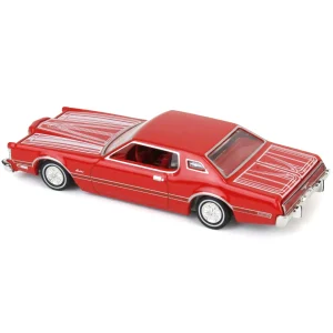 Manufacturer_Greenlight Collectibles Cars & Suvs<1/64 1973 Ford Thunderbird, Red Custom, California Lowriders Series 6