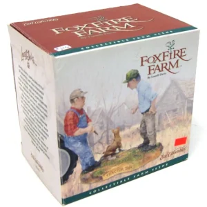 Manufacturer_ERTL Farm Art & DéCor<1/16 Foxfire Farm "Tractor Talk" Cold Cast Porcelain Statue by Lowell Davis
