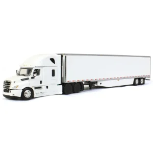 Manufacturer_DCP by First Gear Box Trucks & Trailers<1/64 Freightliner 2018 Cascadia Sleeper w/ 53' Utility Trailer & Carrier Reefer, DCP by First Gear