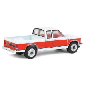Manufacturer_Greenlight Collectibles Pickup Trucks<1/64 1984 GMC S-15 Sierra Classic 4x4, Apple Red & Frost, All-Terrain Series 14