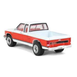 Manufacturer_Greenlight Collectibles Pickup Trucks<1/64 1984 GMC S-15 Sierra Classic 4x4, Apple Red & Frost, All-Terrain Series 14