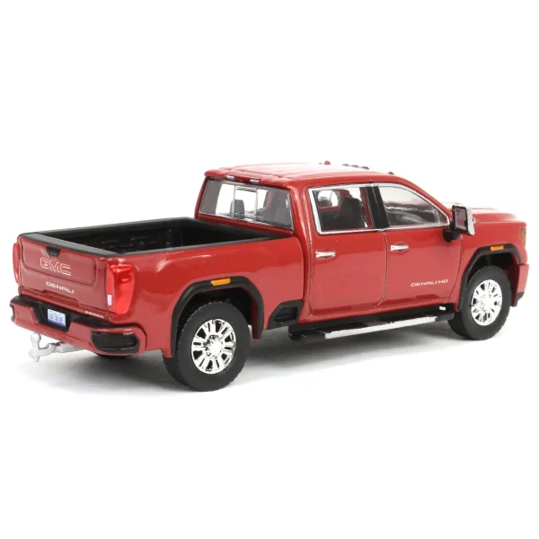 Manufacturer_Greenlight Collectibles Pickup Trucks<1/64 2022 GMC Sierra 2500 Denali, Cayenne Red, Karson Diecast Exclusive