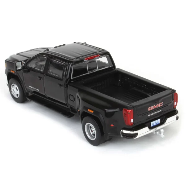 Manufacturer_Greenlight Collectibles Pickup Trucks<1/64 2022 GMC Sierra 3500HD Pro Dually, Onyx Black, Karson Diecast Exclusive