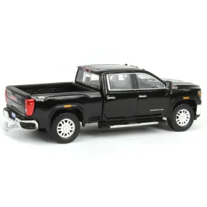Manufacturer_Greenlight Collectibles Pickup Trucks<1/64 2022 GMC Sierra 2500HD SLT, Ebony Twilight Metallic, Karson Diecast Exclusive