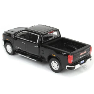 Manufacturer_Greenlight Collectibles Pickup Trucks<1/64 2022 GMC Sierra 2500HD SLT, Ebony Twilight Metallic, Karson Diecast Exclusive