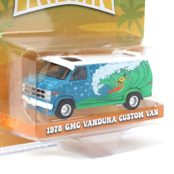Manufacturer_Greenlight Collectibles Cars & Suvs<1/64 1978 GMC Vandura Custom Van, Surf Decoration, Vannin', Hobby Exclusive