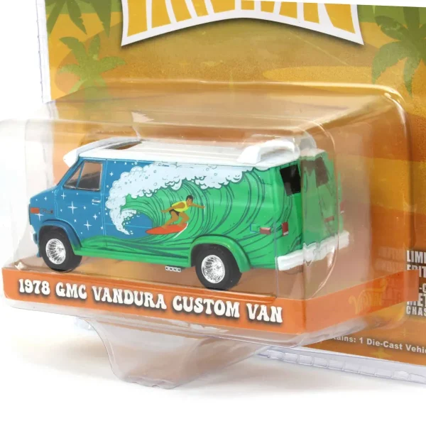 Manufacturer_Greenlight Collectibles Cars & Suvs<1/64 1978 GMC Vandura Custom Van, Surf Decoration, Vannin', Hobby Exclusive