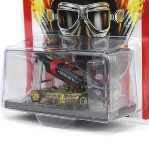 Manufacturer_M2 Machines Cars & Suvs<Gold Rim Chase Unit ~ 1/64 M2 Machines 1969 Ford Mustang Funny Car, Pearl Black & Red, Hobby Exclusive