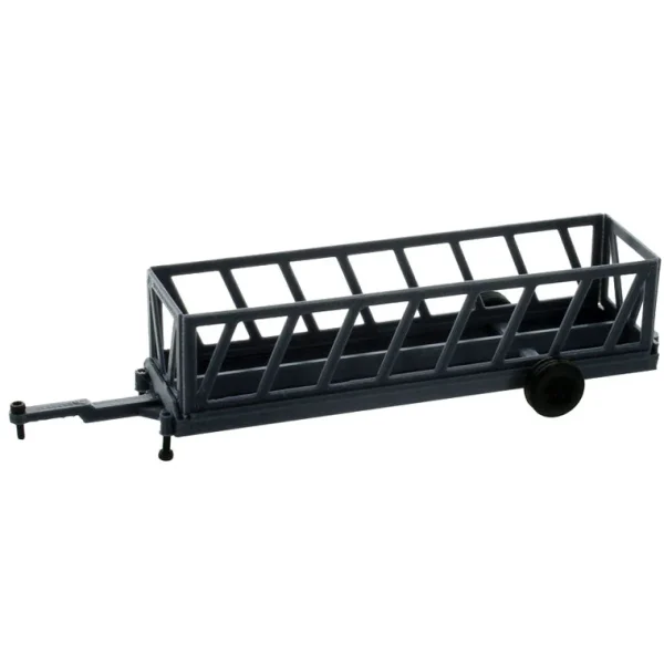 Outback Toys 3D Print & Small Accessories<1/64 Gray 20ft Portable Cattle Feeder, 3D Printed