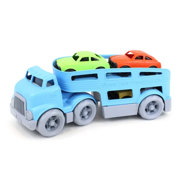 Manufacturer_Green Toys Lowboys & Flatbeds<Green Toys Car Carrier with (3) Cars