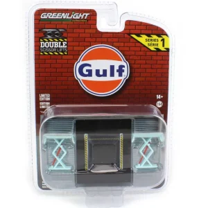Manufacturer_Greenlight Collectibles Vehicle Accessories<1/64 Gulf Oil Double Scissor Lift, Automotive Double Scissor Lifts Series 1