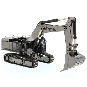 Manufacturer_Diecast Masters Excavators<Gun Metal Finish ~ 1/50 Caterpillar 390F L Hydraulic Tracked Excavator