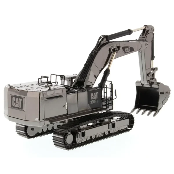 Manufacturer_Diecast Masters Excavators<Gun Metal Finish ~ 1/50 Caterpillar 390F L Hydraulic Tracked Excavator
