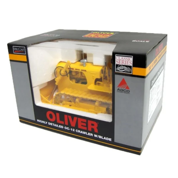 Manufacturer_SpecCast Crawlers & Dozers<1/16 High Detail Oliver OC-12 with Blade and Steel Tracks
