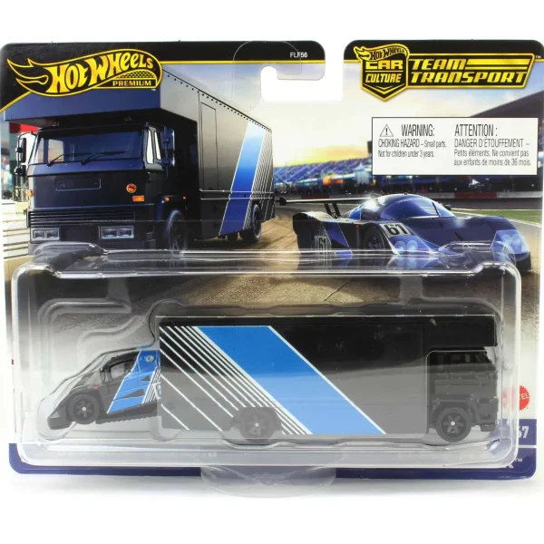 Manufacturer_Mattel Cars & Suvs<Hot Wheels Premium Team Transport Fleet Flyer with Sauber-Mercedes C9