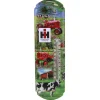 Outback Toys Outdoor<IH Farmall Cub & H Tractors w/ Cows in Farm Scene Metal Thermometer, 5.125in x 17.375in