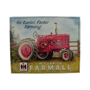 Outback Toys Branded Signs<IH Farmall M 12'' x 16'' metal sign