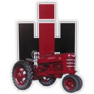 Outback Toys Branded Signs<IH Farmall M Tractor Tin Sign, 15.9in x 19.9in
