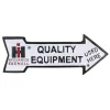 Outback Toys Branded Signs<IH McCormick Farmall Cast Iron 10in x 4in Quality Equipment Plaque