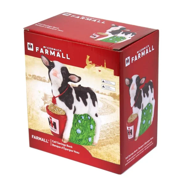 Outback Toys Farm Art & DéCor<IH Polyresin Calf Savings Bank
