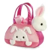 Manufacturer_Aurora Stuffed Animals & Puppets<7in Peek-a-Boo Bunny Fancy Pals Purse by Aurora