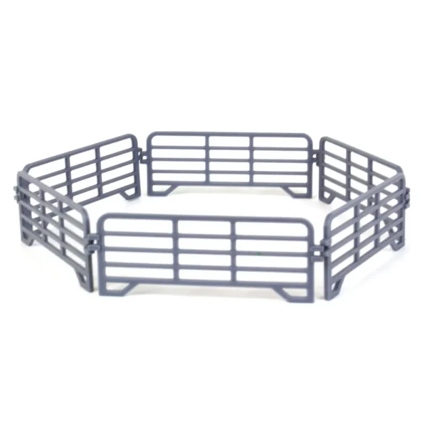 Outback Toys 3D Print & Small Accessories<1/64 6 Interlocking Gray Panels, 3D Printed