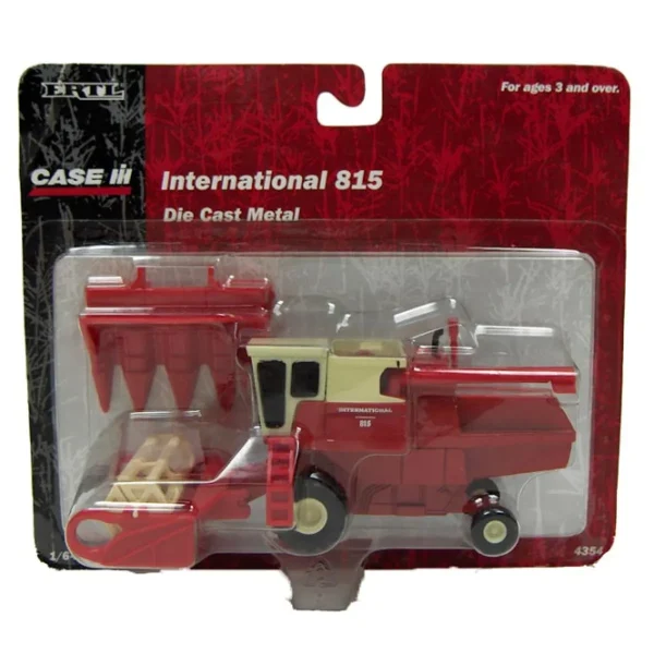 Manufacturer_ERTL Combines & Harvesters<1/64 International 815 Combine with Corn & Grain Heads