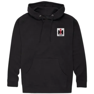 Outback Toys Ih Farmall<International Harvester Classic Turbo Adult Black Hooded Sweatshirt