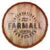 Outback Toys Branded Signs<International Harvester Farmall Wooden Barrel Sign