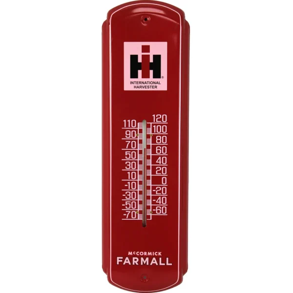 Outback Toys Outdoor<International Harvester Farmall 17" Metal Thermometer