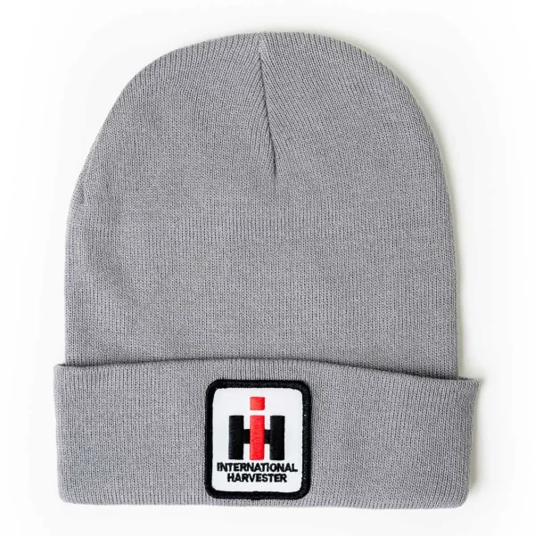 Outback Toys Ih Farmall<International Harvester Logo Gray Beanie Hat