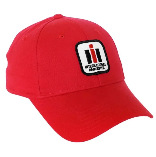 Outback Toys Ih Farmall<International Harvester Logo Solid Red Cap