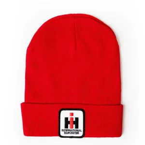 Outback Toys Ih Farmall<International Harvester Logo Red Beanie Hat