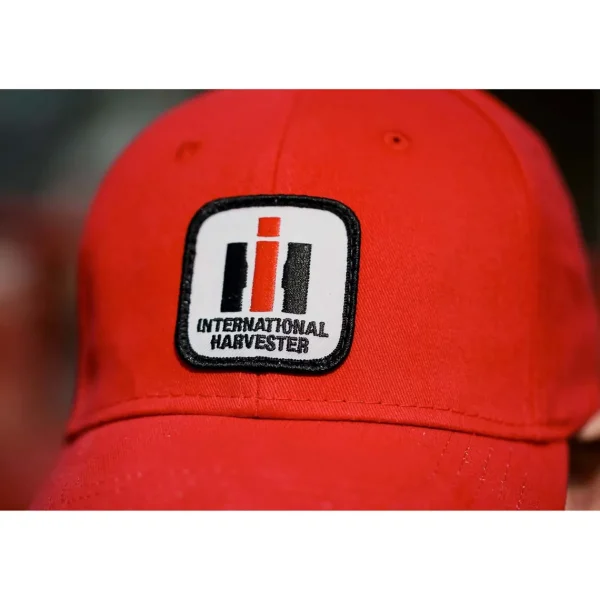 Outback Toys Ih Farmall<International Harvester Logo Solid Red Cap